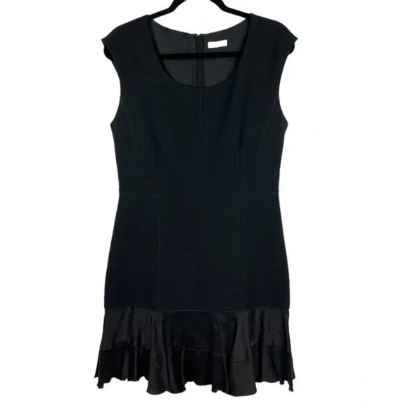 Rebecca Taylor Terri Sheath Tiered Hem Dress - Picture 1 of 8